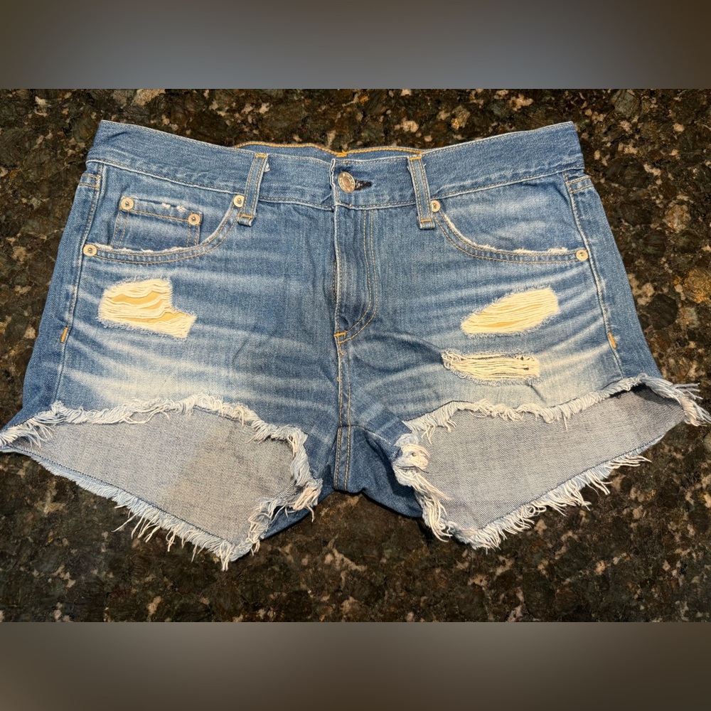 Rag & Bone Women Freeport 27‎ Distressed Cut-Off Short W1907K273FRE